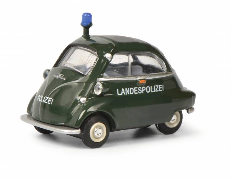 1/87 Schuco BMW Isetta Police Car 小汽車 