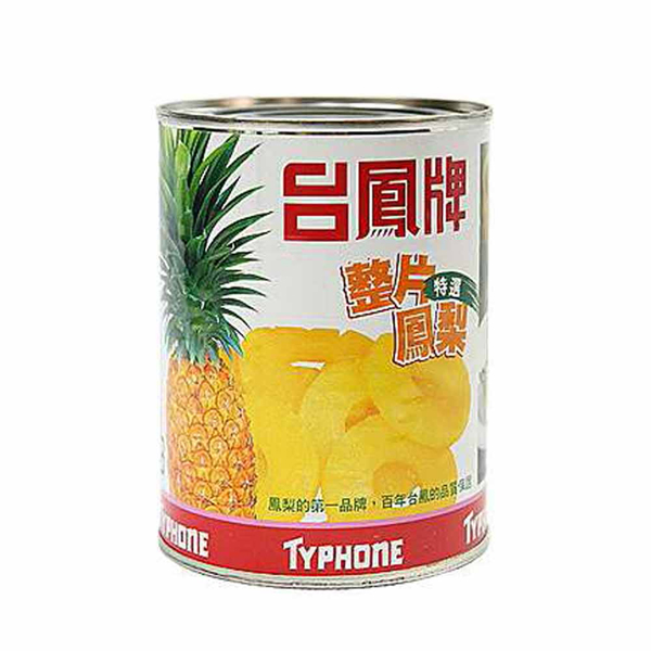 台鳳牌整片鳳梨罐頭 CANNED SLICED PINEAPPLE 鳳梨罐頭