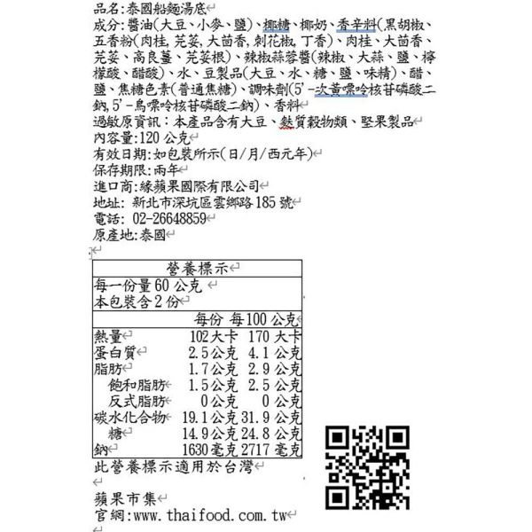 LOBO泰國船麵湯底 泰國船麵,一口船麵,湯底,泰式湯底,簡單料理