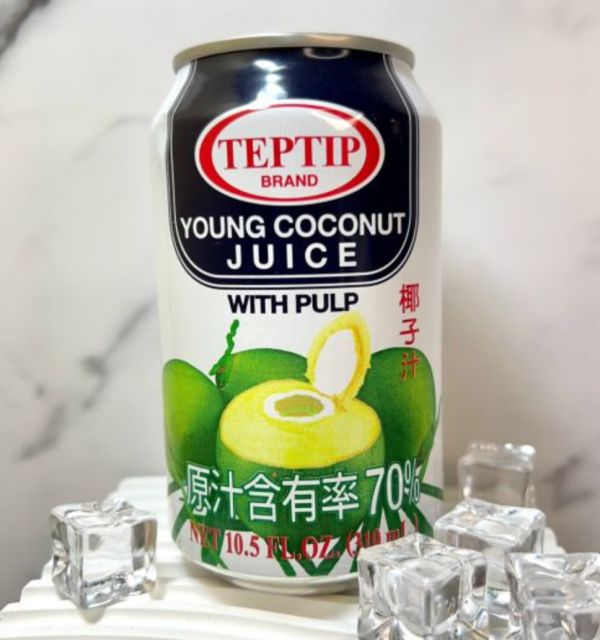 箱購★TEPTIP椰子汁310ml*24入 椰子汁,泰國水果