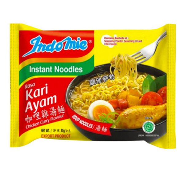 印尼Indomie營多湯麵-咖哩雞風味湯麵(5包入) 印尼Indomie營多湯麵