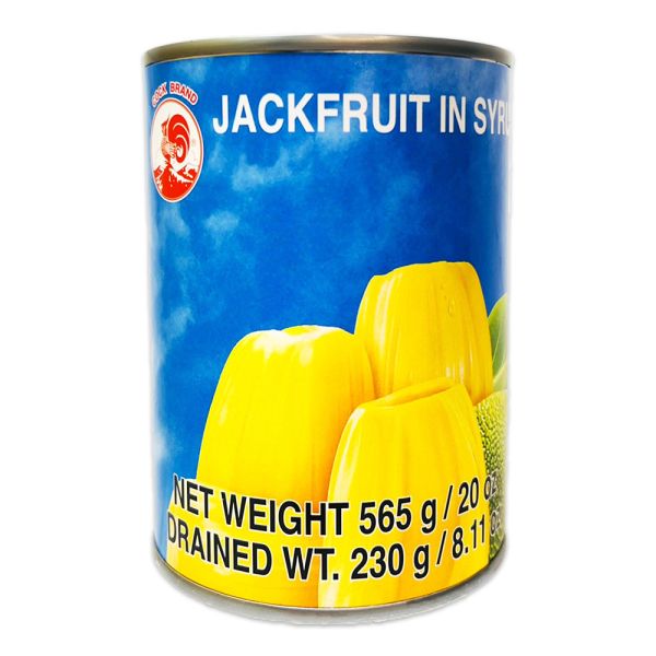 COCK波蘿蜜罐頭565g 摸摸喳喳,摩摩喳喳,泰式水果冰,波羅蜜,菠蘿蜜