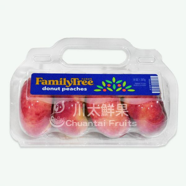 美國空運-加州蟠桃、輕量組3管入(免運) 蟠桃,美國蟠桃,加州蟠桃,盤桃,扁桃,空運水果,水果禮盒,年節禮盒