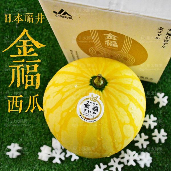 日本空運-福井縣金福西瓜(紅肉)、日本原裝禮盒1顆入/盒(免運) 日本熊本哈密瓜,溫室哈密瓜,綠肉,哈密瓜,網紋哈密瓜,日本水果,空運水果,日本果物,頂級水果,頂級哈密瓜,熊本縣,熊本,日本伴手禮,靜岡哈密瓜,日本福井金福西瓜,金福,銀福,日本西瓜