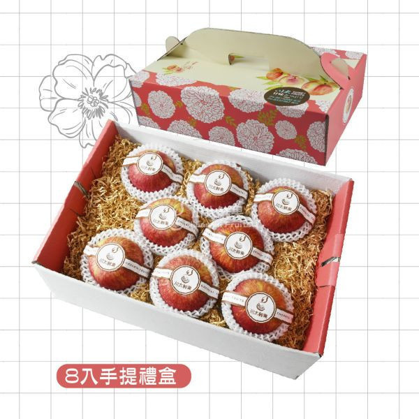 智利-富士蘋果、禮盒8入、大箱32顆/36顆入(免運) 智利富士蘋果,富士蘋果,蘋果,水果,進口水果,大容量,重量級