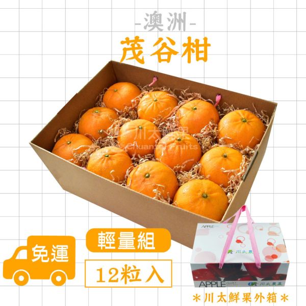 澳洲-茂谷柑、12顆入/盒(免運) 茂谷柑,澳洲茂谷柑,進口水果,禮盒,
