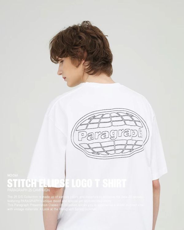 Paragraph 橢圓車線 logo tee / 4色 