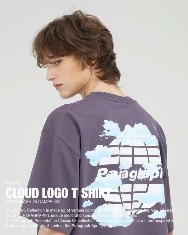 Paragraph 雲朵 logo tee / 5色 