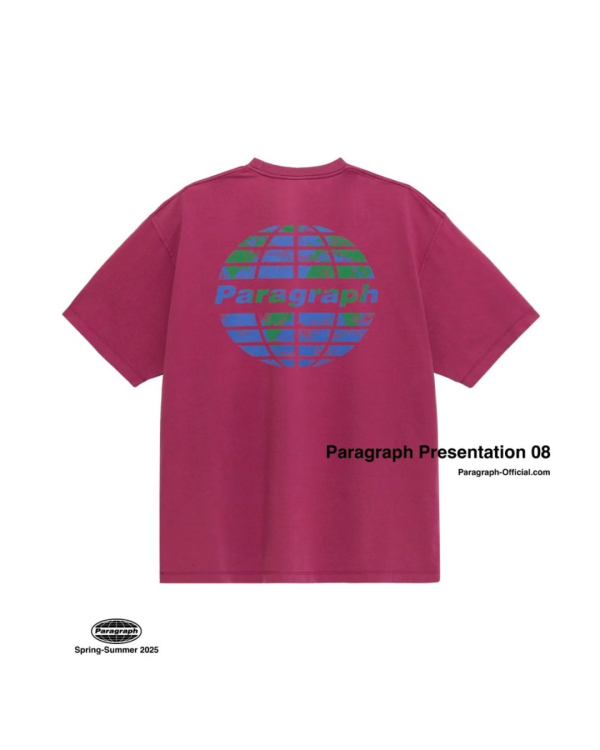 Paragraph 地球色系 logo tee / 6色 
