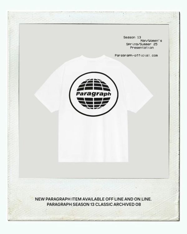Paragraph 線型 logo tee / 6色 