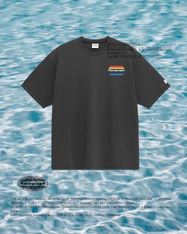 Paragraph 多彩 logo tee / 4色 