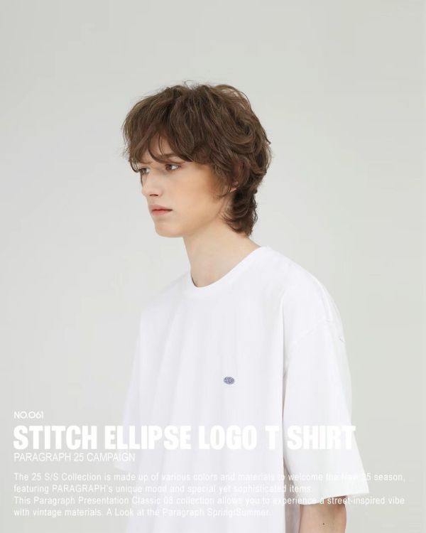 Paragraph 橢圓車線 logo tee / 4色 