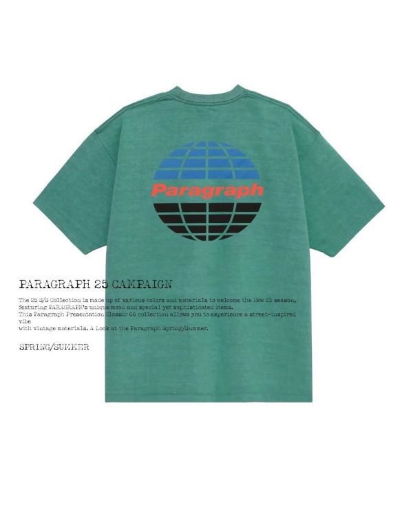 Paragraph 配色 logo tee / 6色 