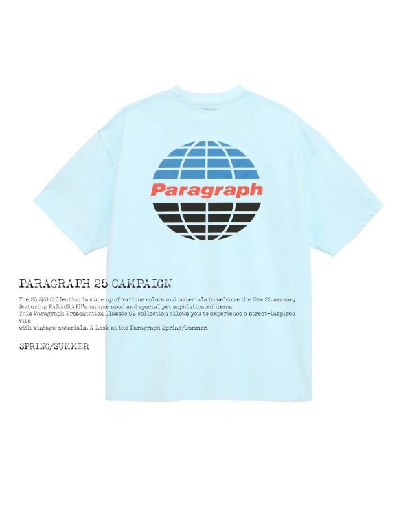 Paragraph 配色 logo tee / 6色 