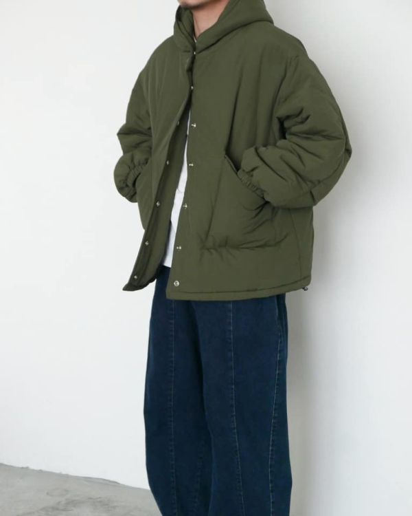 極輕連帽鋪棉外套 / 2色 