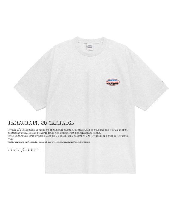Paragraph 配色 logo tee / 6色 