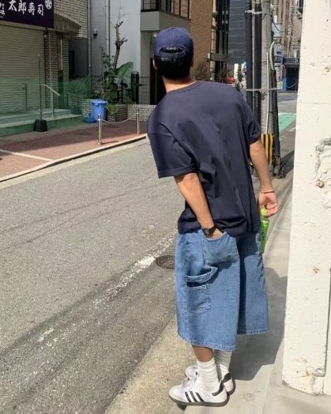 日常隨性牛仔五分褲 / 3色 