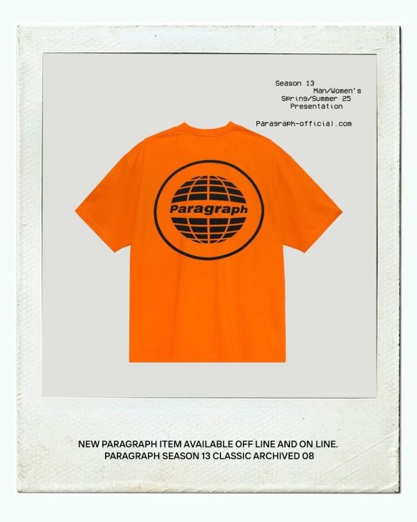 Paragraph 線型 logo tee / 6色 