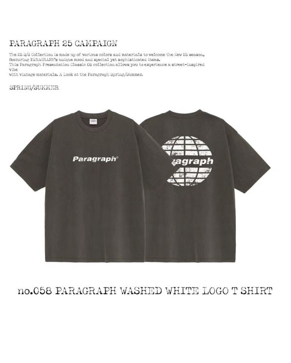 Paragraph 夏日繽紛 logo tee / 6色 