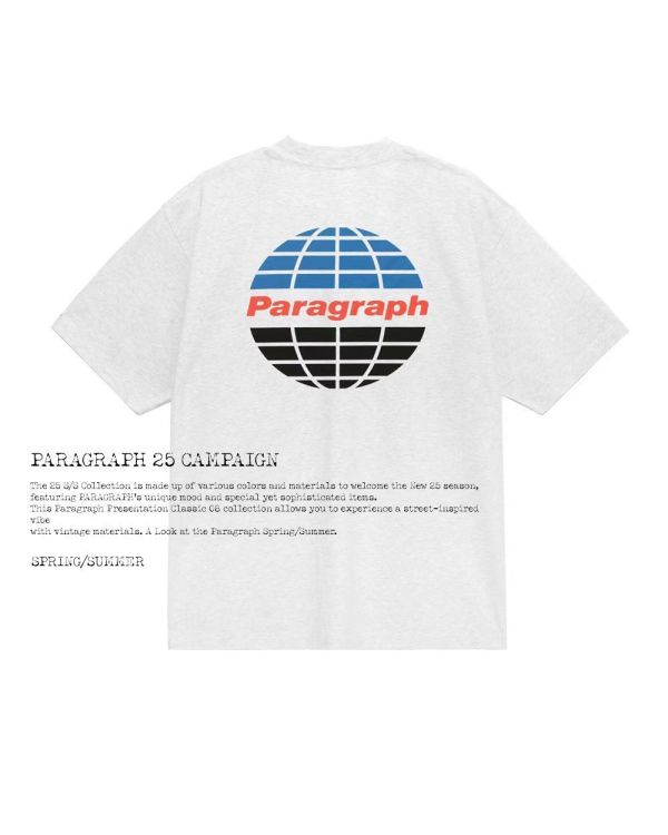 Paragraph 配色 logo tee / 6色 