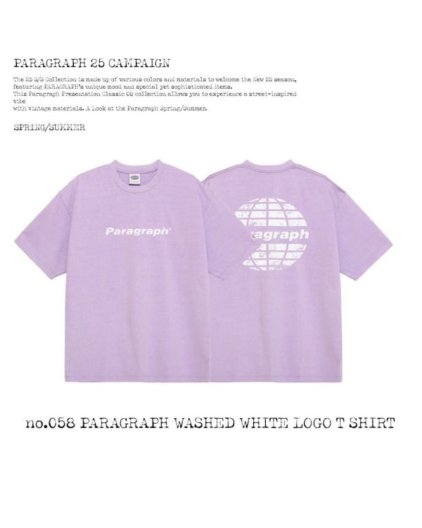 Paragraph 夏日繽紛 logo tee / 6色 
