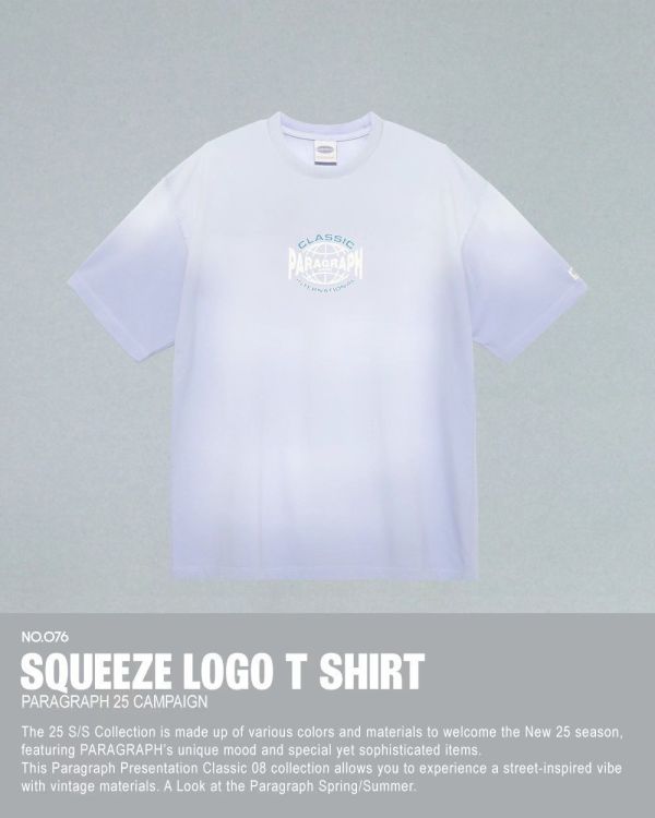Paragraph 壓縮設計 logo tee / 4色 