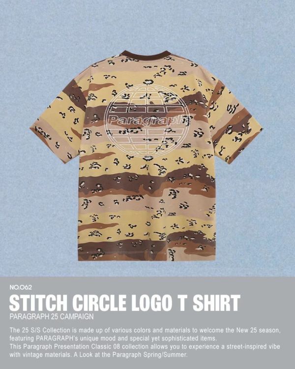 Paragraph 圓形車線 logo tee / 5色 