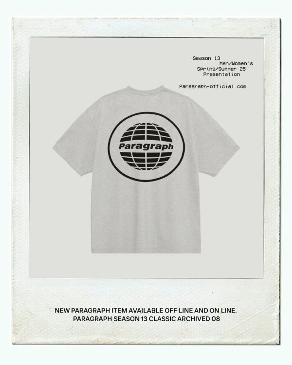 Paragraph 線型 logo tee / 6色 