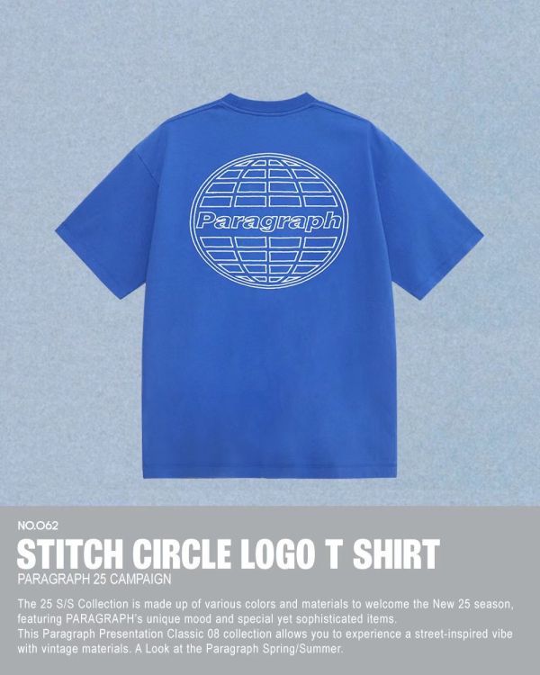 Paragraph 圓形車線 logo tee / 5色 