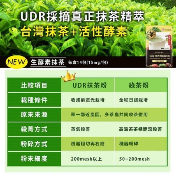 UDR抹茶の活性酵素飲x2盒→幫助消化 酵素,酵素功效,酵素推薦,酵素推薦日本,酵素推薦,酵素品牌,酵素推薦減肥,酵素推薦排便,酵素推薦品牌,酵素品牌推薦,分解酵素怎麼吃？什麼酵素可以分解蛋白質？脂肪分解酵素有用嗎？酵素吃多了會怎樣？