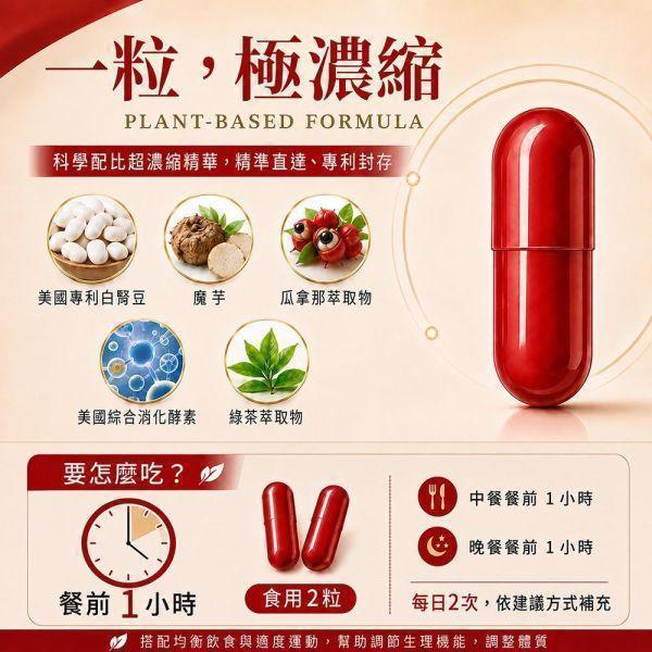 【三十晴】易膳纖-美國專利白腎豆複方膠囊(30顆/袋)x10袋｜白腎豆×魔芋×瓜拿那×綠茶×消化酵素 白腎豆阻斷澱粉吸收,白腎豆禁忌,白腎豆dcard,白腎豆功效ptt,白腎豆減肥ptt,白腎豆推薦ptt,白腎豆副作用,白腎豆減肥dcard、白腎豆推薦、專利白腎豆膠囊、藤黃果白腎豆、大餐救星、促進新陳代謝、調節生理機能、外食族控卡推薦、減少負擔保養、維持健康體態、日常代謝補充品