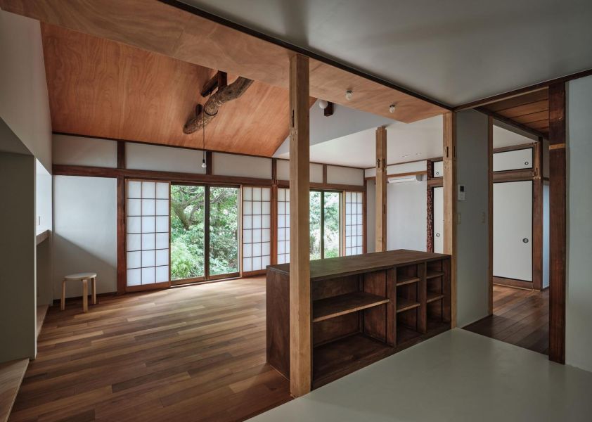 老木造建築的新靈魂｜國外木質參考應用｜德屋天然建材｜100%天然木皮 木皮板,健康綠建材,天然建材,綠建材,無毒建材,健康建材,木質空間,日式建築