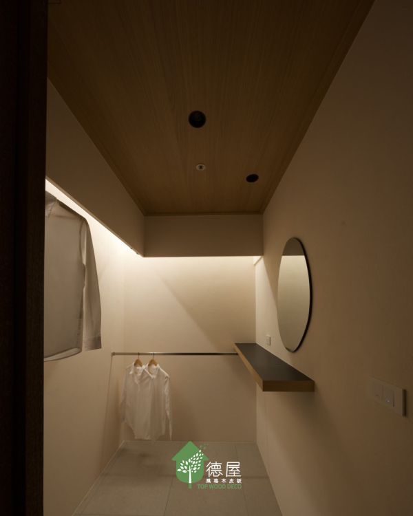 日式簡約呼吸宅｜德屋裝潢案例分享｜德屋全天然建材 木皮板,健康綠建材,天然建材,綠建材,天然木皮,天然木皮板,日式裝潢,仛寂風,木作櫃,裝潢案例,德屋建材