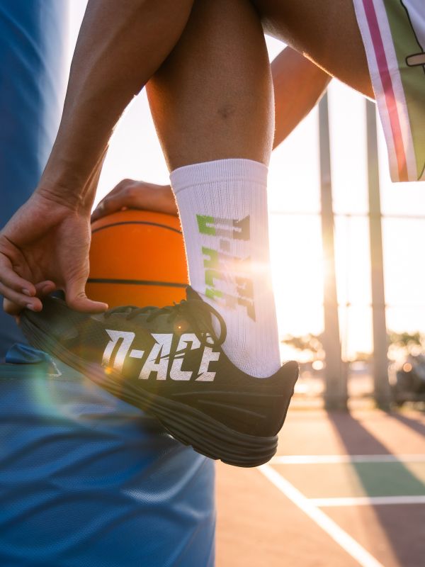D-ACE漸層logo襪(SPRITE) 襪子、運動襪、台灣隊長、迪艾斯、籃球襪、socks、dace、ds