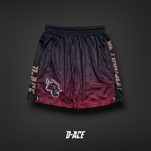 D-ACE TAYA龍膝上短版開衩球褲 Jersey、衣服、球衣、籃球衣、雙面穿球衣、服飾、穿搭、潮流、籃球、迪艾斯、設計、台灣