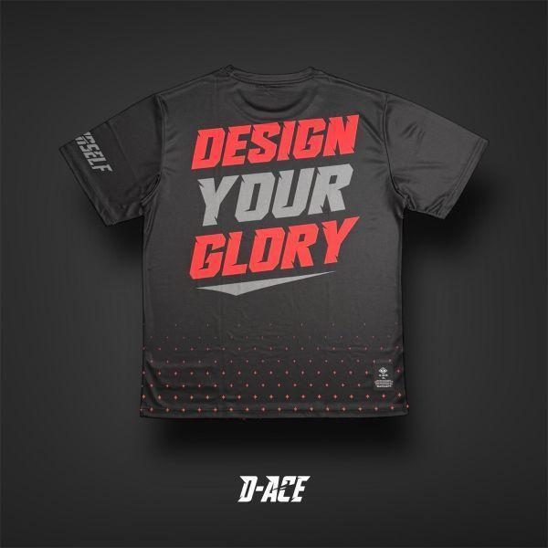 D-ACE DYG創造你的榮耀熱昇華TEE(黑) 踢恤、落肩踢恤、T-SHIRT、OVERSIZE、TEE、衣服、高磅數、重磅數、穿搭、迪艾斯、DS、DACE、服飾、穿搭、潮流