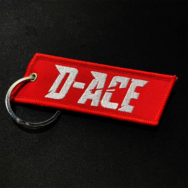 D-ACE布徽章鑰匙圈 鑰匙圈、迪艾斯、配件、台灣隊長、DS、D-ACE、KEY