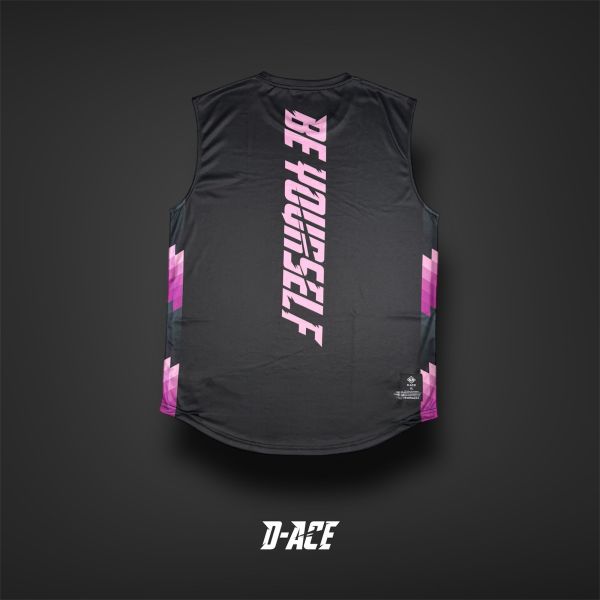 D-ACE PIXEL寬肩U下擺背心 Jersey、衣服、球衣、籃球衣、雙面穿球衣、服飾、穿搭、潮流、籃球、迪艾斯、設計、台灣