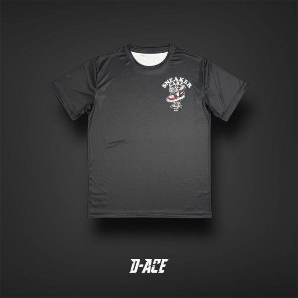 D-ACE SNEAKER你好帥熱昇華TEE(黑) 踢恤、落肩踢恤、T-SHIRT、OVERSIZE、TEE、衣服、高磅數、重磅數、穿搭、迪艾斯、DS、DACE、服飾、穿搭、潮流