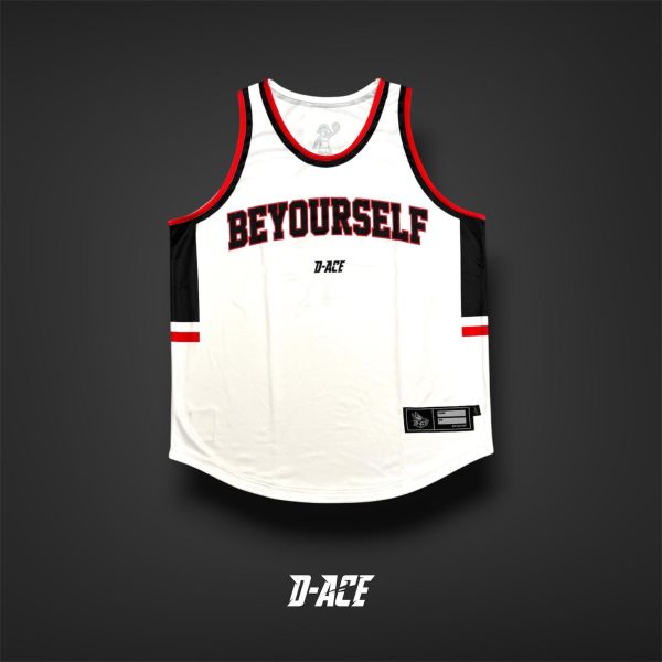 D-ACE BE YOURSELF你好帥單面球衣 Jersey、衣服、球衣、籃球衣、雙面穿球衣、服飾、穿搭、潮流、籃球、迪艾斯、設計、台灣