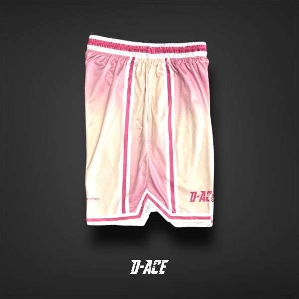 D-ACE LOTUS蓮花你好帥球褲(PINK) Jersey、衣服、球衣、籃球衣、雙面穿球衣、服飾、穿搭、潮流、籃球、迪艾斯、設計、台灣