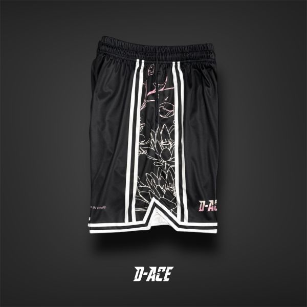 D-ACE LOTUS蓮花你好帥球褲(BK) Jersey、衣服、球衣、籃球衣、雙面穿球衣、服飾、穿搭、潮流、籃球、迪艾斯、設計、台灣