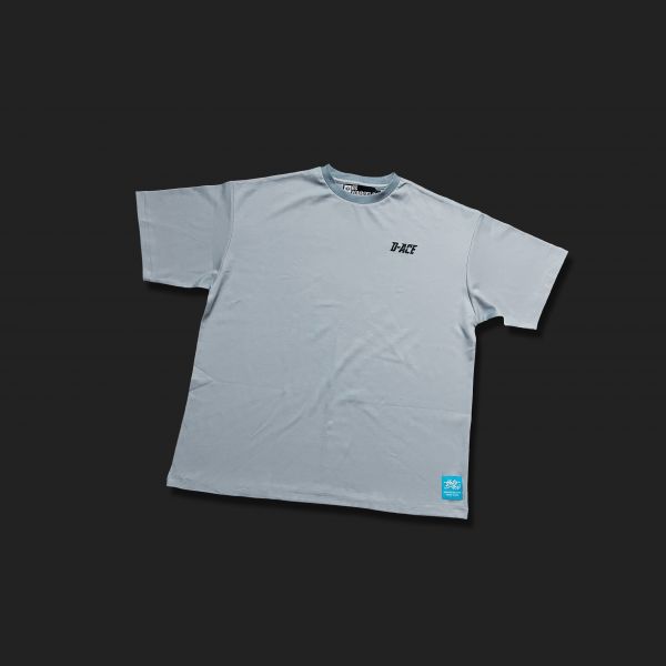D-ACE落肩寬版彈性重磅素TEE(晴空藍) 踢恤、落肩踢恤、T-SHIRT、OVERSIZE、TEE、衣服、高磅數、重磅數、穿搭、迪艾斯、DS、DACE、服飾、穿搭、潮流