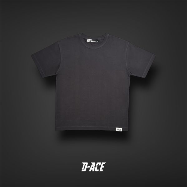 D-ACE涼感高磅數微落肩素TEE (鐵灰) 踢恤、落肩踢恤、T-SHIRT、OVERSIZE、TEE、衣服、高磅數、重磅數、穿搭、迪艾斯、DS、DACE、服飾、穿搭、潮流