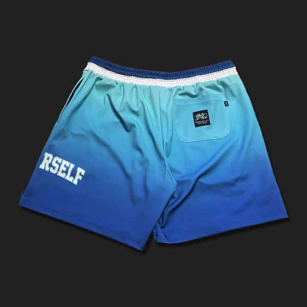 D-ACE BE YOURSELF拉鍊口袋膝上短褲 (海洋藍) Jersey、衣服、球衣、籃球衣、雙面穿球衣、服飾、穿搭、潮流、籃球、迪艾斯、設計、台灣