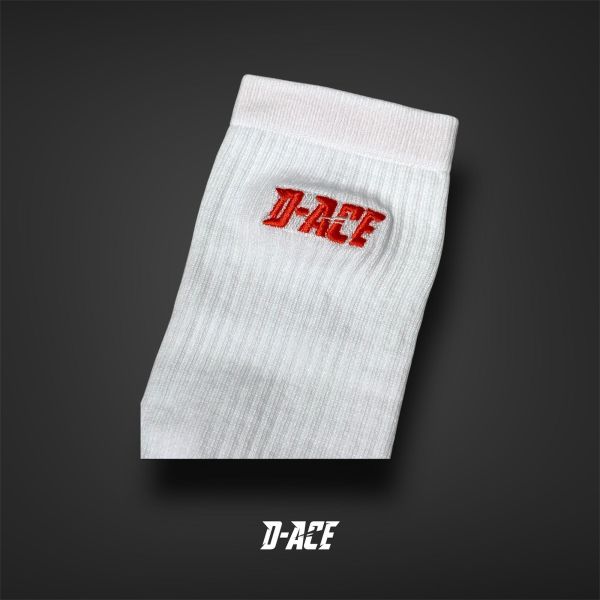 D-ACE電線logo襪(橘) 襪子、運動襪、台灣隊長、迪艾斯、籃球襪、socks、dace、ds