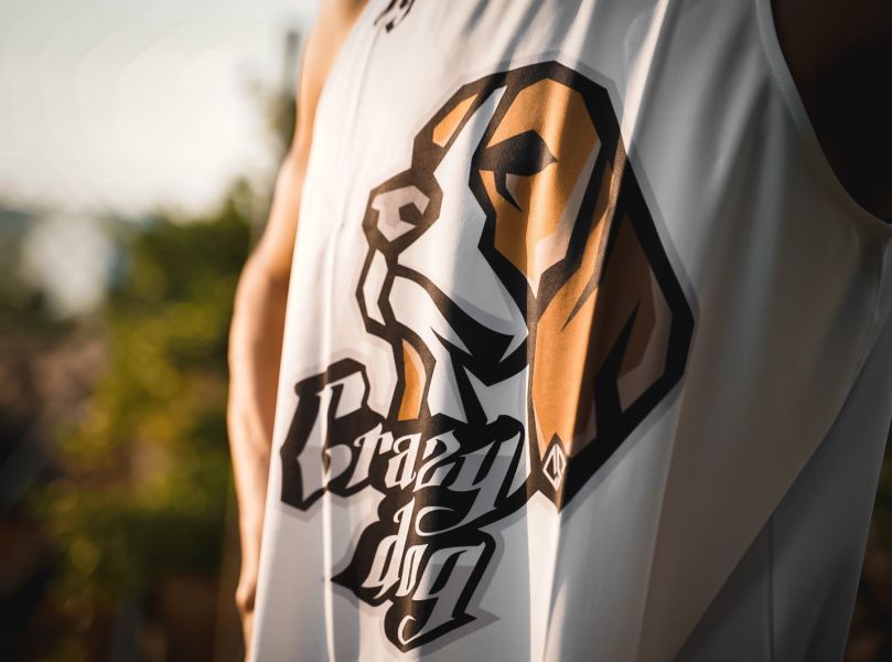 極致白瘋狗單面穿球衣 Jersey、衣服、球衣、籃球衣、雙面穿球衣、服飾、穿搭、潮流、籃球、迪艾斯、設計、台灣