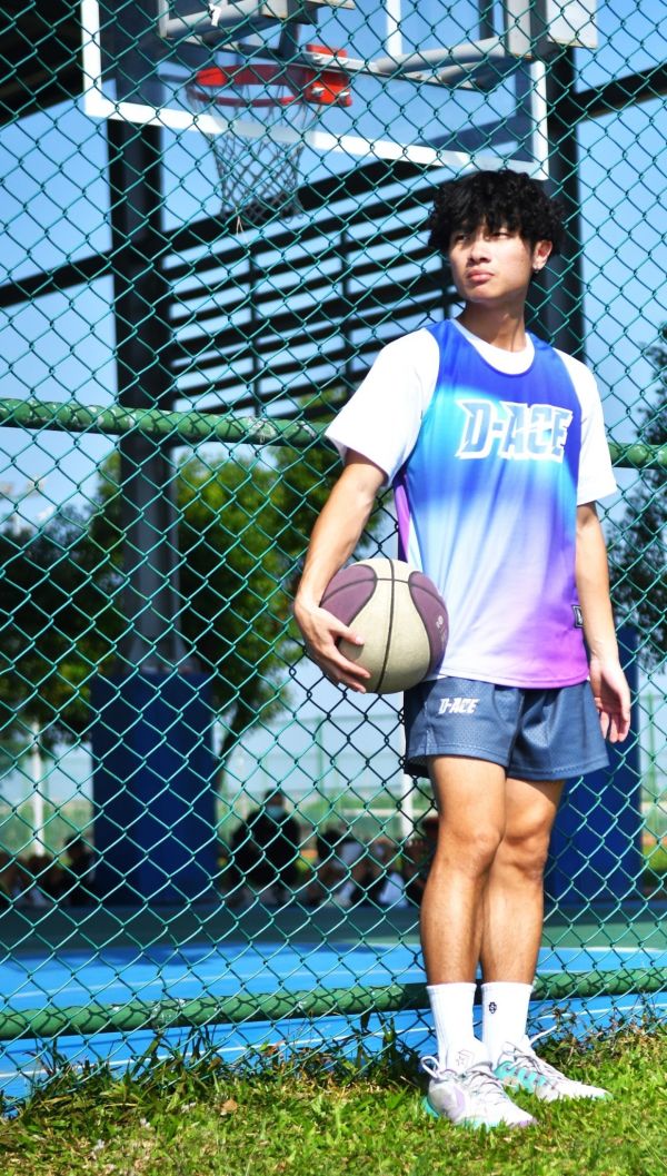 D-ACE GALAXY你好帥單面球衣(銀河紫) Jersey、衣服、球衣、籃球衣、雙面穿球衣、服飾、穿搭、潮流、籃球、迪艾斯、設計、台灣