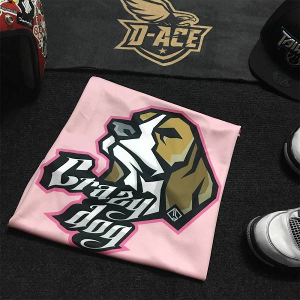 瘋狗你好帥單面穿球衣(粉1) Jersey、衣服、球衣、籃球衣、雙面穿球衣、服飾、穿搭、潮流、籃球、迪艾斯、設計、台灣
