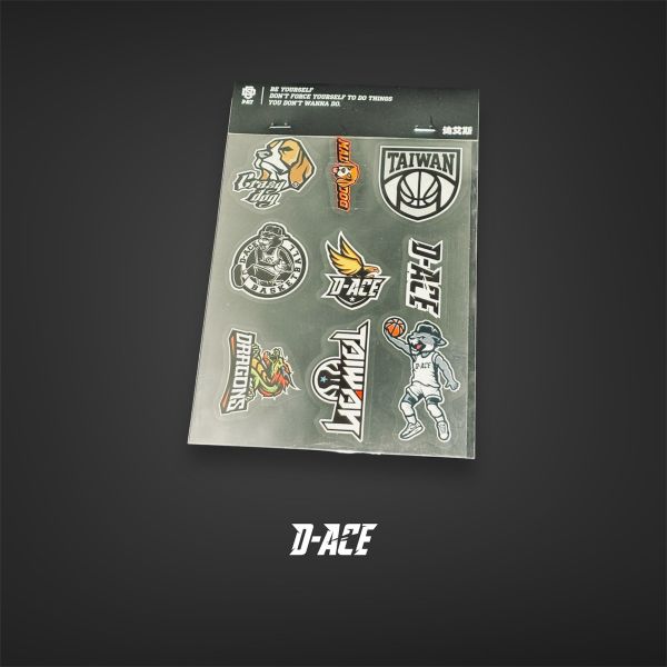 D-ACE車貼反光貼紙你好帥 項鍊、配件、首飾、D-ACE、自創品牌、籃球、街球